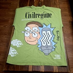Civil Regime/Rick & Morty Collab Men's Tee